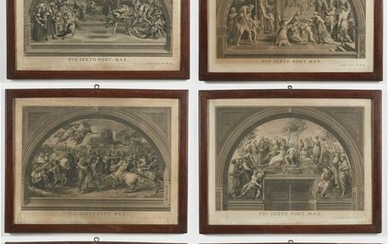 GIOVANNI VOLPATO Six engravings taken from the works of