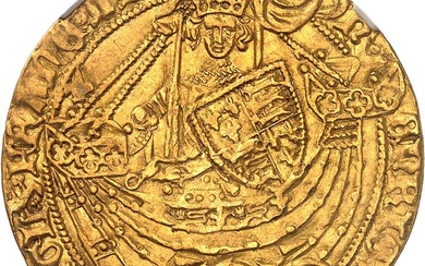 GRANDE-BRETAGNE - UNITED KINGDOM Henri VI d'Angleterre (1422-1453). Noble d’or,...