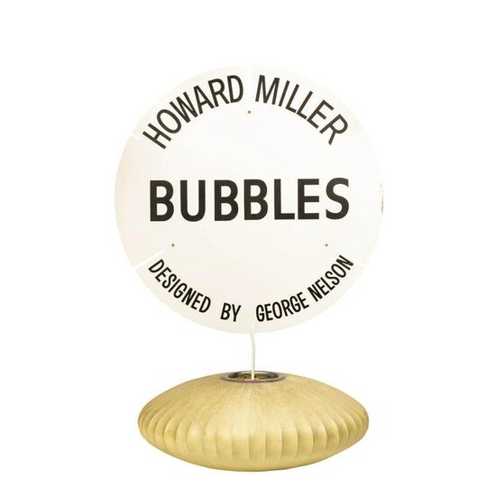 George Nelson & Associates, bubble lamp and advertising