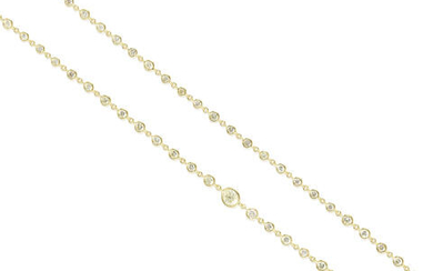Gold and Diamond Long Chain