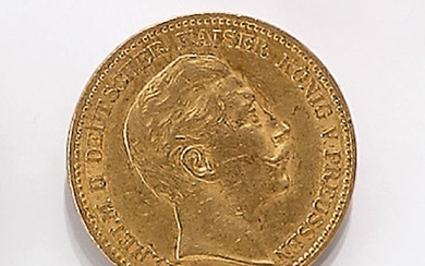 Gold coin, 20 Mark, German Reich, 1894...