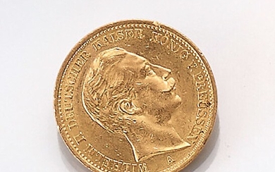 Gold coin, 20 Mark, German Reich, 1906...