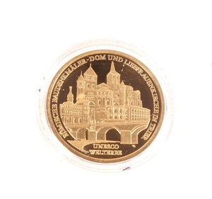 Goldmünze 100 Euro "Unesco Welterbe"