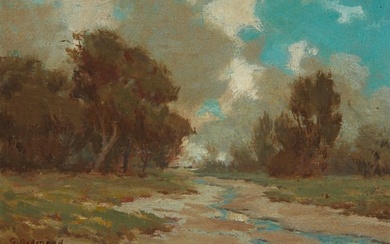 Granville Redmond (1871-1935), "After the Rain," 1908