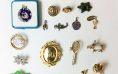 Grouping of Vintage Pins/Brooches/Pendants