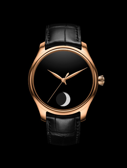 H. MOSER & CIE ENDEAVOUR PERPETUAL MOON CONCEPT ONLY WATCH Fascinating and mysterious, the Endeavour Perpetual Moon Concept Only Watch with Vantablack dial reinterprets the moon phase in an understated and resolutely modern way, highlighting the...