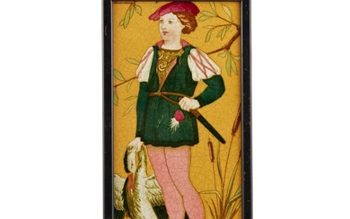 HENRY STACY MARKS (1829-1898) FOR MINTON & CO.
