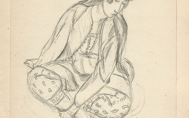 Henri Matisse (after) - Cinquante dessins, Planche XLIX, 1920