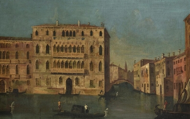 Italian School (18th Century), Three Venetian views