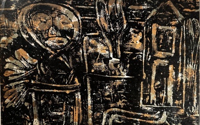 ** Jean Dubuffet 1901–1985 (French) Animated Landscape, circa 1946...