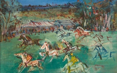 Jean Dufy (French, 1888-1964) - Les Courses