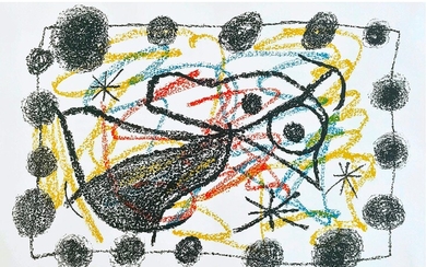 Joan Miró, 1893 Barcelona – 1983 Palma de Mallorca, Bouquet de rêves pour Neila III, 1967