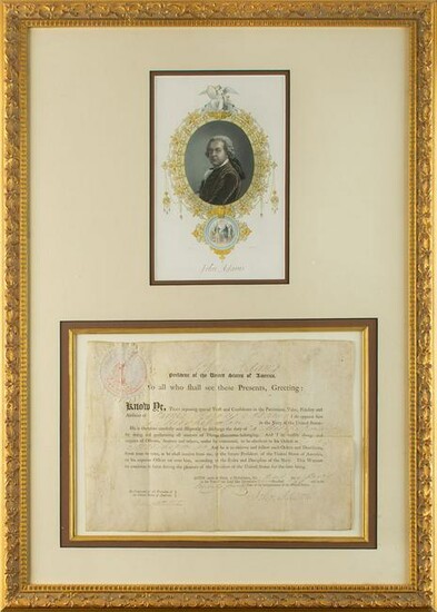 John Adams Document Signed