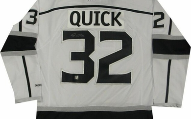 Jonathan Quick Signed Autographed Jersey Los Angeles Kings White Road XL