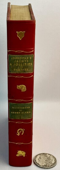 Jorrocks's Jaunts and Jollities by Robert Surtees and Illustrations by Henry Alken c. 1880