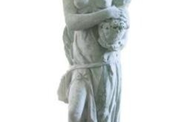 Large Antique Allegory of Spring Garden Statue