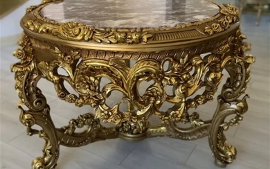 Large French Louis XV Center Table