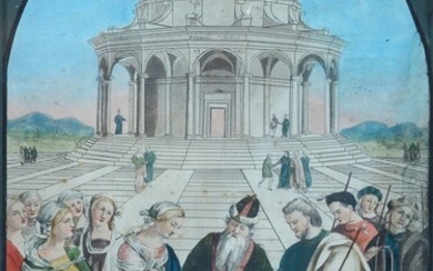 Anonimo, XIX sec., Lo Sposalizio della Vergine (da Raffaello)