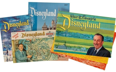 Lot of 7 Disneyland Souvenir Books. Includes The Story