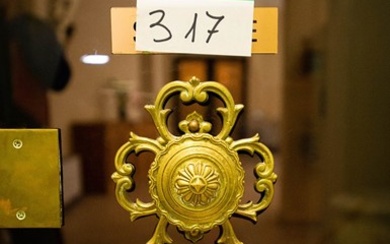Lotto di 2 coppie di maniglie in bronzo