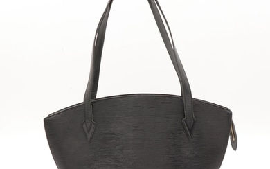 Louis Vuitton Black Epi Leather Saint Jacques GM Bag