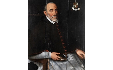 Lucas Franchoys, 1616 Mechelen – 1681 ebenda, zug., Portrait des Erzbischofs Mathias Hovius (1542 – 1620)