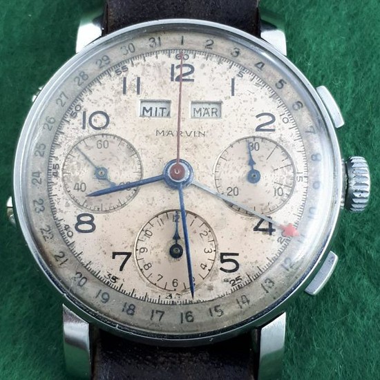 MARVIN - Vintage Chronograph Triple Date - Men