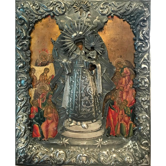 MÈRE DE DIEU "JOIE DE TOUS LES AFFLIGÉS", MOSCOU, 1853