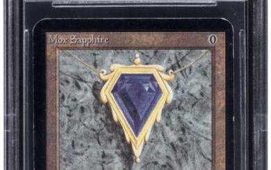Magic: The Gathering Mox Sapphire Limited Edition (Alpha) BGS...