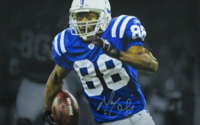 Marvin Harrison HOF Indianapolis Colts Signed/Autographed 16x20 Photo JSA 167237
