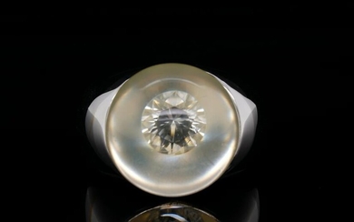 Mauboussin Paris Diamond, Rock Crystal & 18K Ring