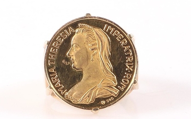 Medaillen Ring "Maria Theresia"