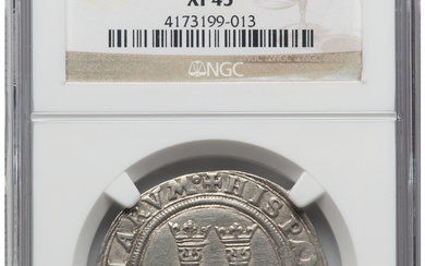 Mexico: , Charles & Johanna "Late Series" 4 Reales ND (1542-1555) M-A XF45 NGC,...