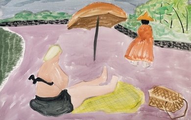 Milton Avery (1885-1965), Lavender Beach