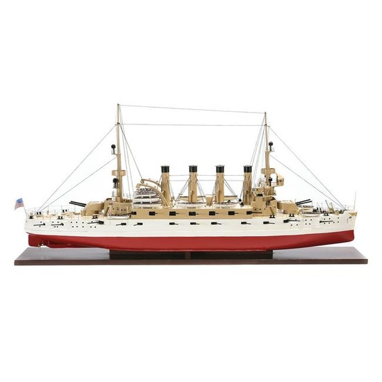 Model Boat, USS North Carolina.