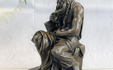 Moses Bronze Sculpture