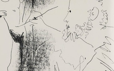 Mourlot, Fernand Picasso Lithographe IV. Mit 2 OLithographien von Picasso (Umschlag u. Frontispiz)