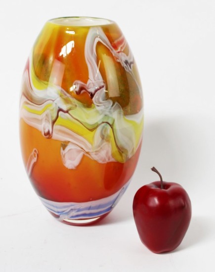 Murano Art glass vase