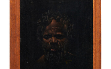 "Murrawin", Aboriginal portrait painting