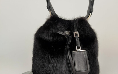 PRADA mink fur bag - New