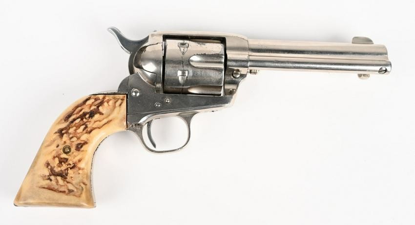 PRE-WAR COLT SAA WITH LETTER (1917)