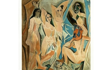 Pablo Picasso, 1881 Málaga – 1973 Mougins, LES DEMOISELLES D‘AVIGNON