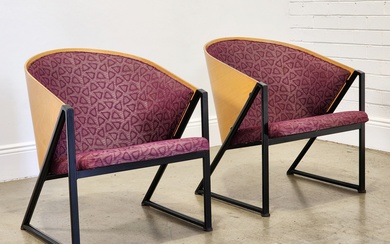 Pair of Mondi Soft Chairs by Jouko Jarvisalo for Inno...