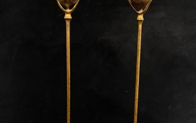 Pair of Tiffany Art Nouveau Candlesticks 1213
