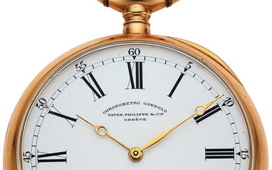 Patek Philippe & Cie, Fine Gold Chronometro Gondolo, circa...