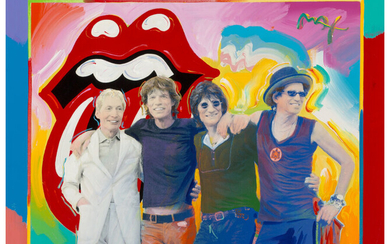 Peter Max (b. 1937), Rolling Stones (2001)