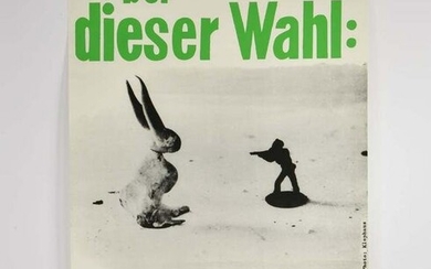 Plakat "Die Grunen" J. Beuys 1979