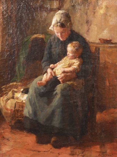 Pothast, Bernard - Interior mother and child
