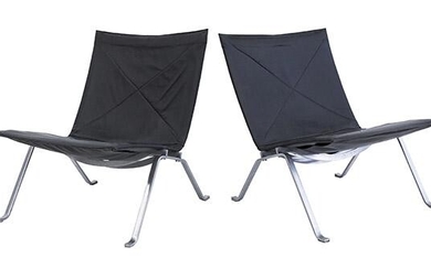 Poul Kjaerholm PK 22 Lounge Chairs