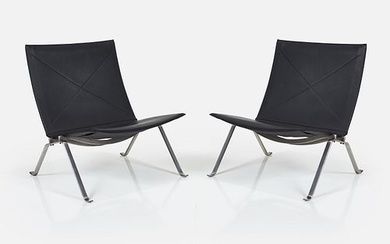 Poul Kjaerholm, PK22 Lounge Chairs (2)
